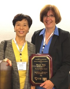 photo of Wendy Tietz with Joanna Ho