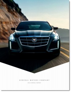 Cover of the GM Annual Report
