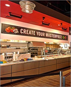 Picture of a Pizza Studio restaurant