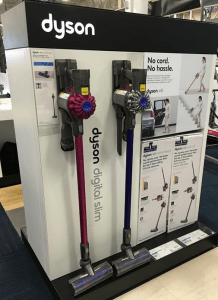 Photo of a Dyson vacuum