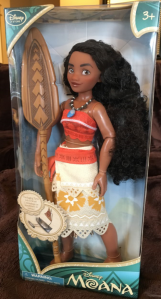 Photo of Moana doll in package