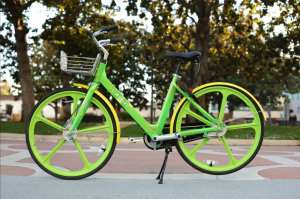photo of lime green bike