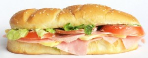 Photo of a submarine sandwich