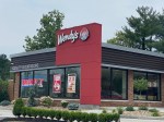 Outside view of a Wendy's restaurant